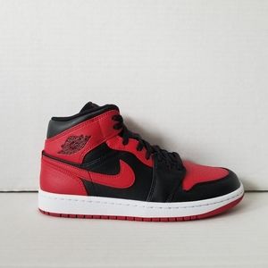 Nike Air Jordan 1 Mid "Banned" Size 8 Women's 9.5